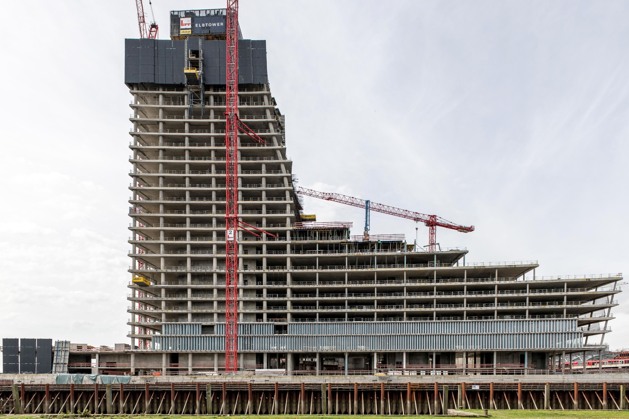 High-rise building under construction